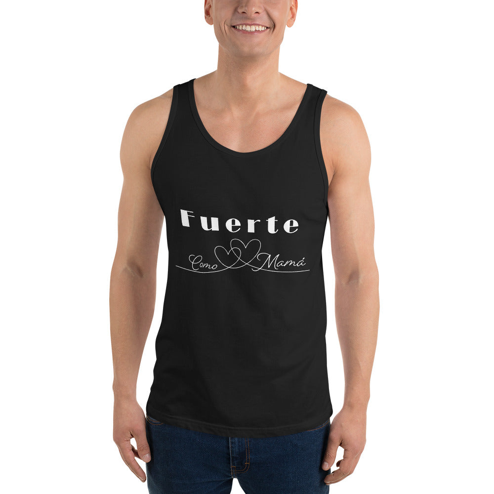 Fuerte como mamá Tank Top Unisex